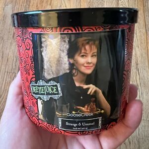 Goose Creek Limited Edition Beetlejuice 3 Wick Candle STRANGE & UNUSUAL